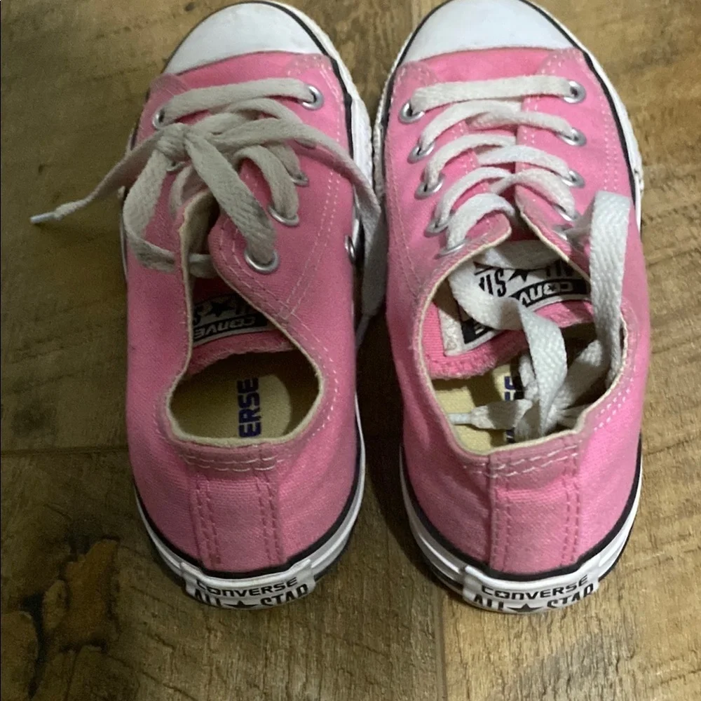 Converse Kids Pink Sneakers Size 13